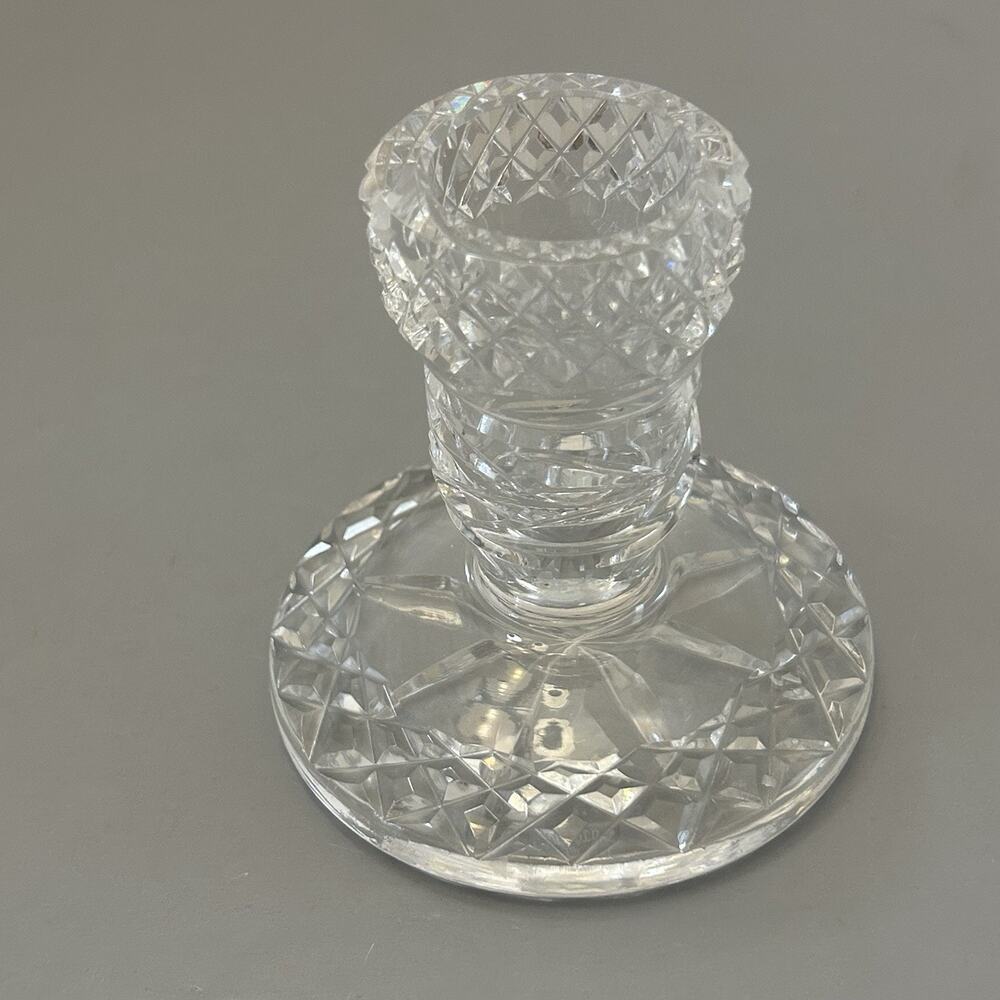 GLANDORE by WATERFORD CRYSTAL 3" Single Light Candlestick
